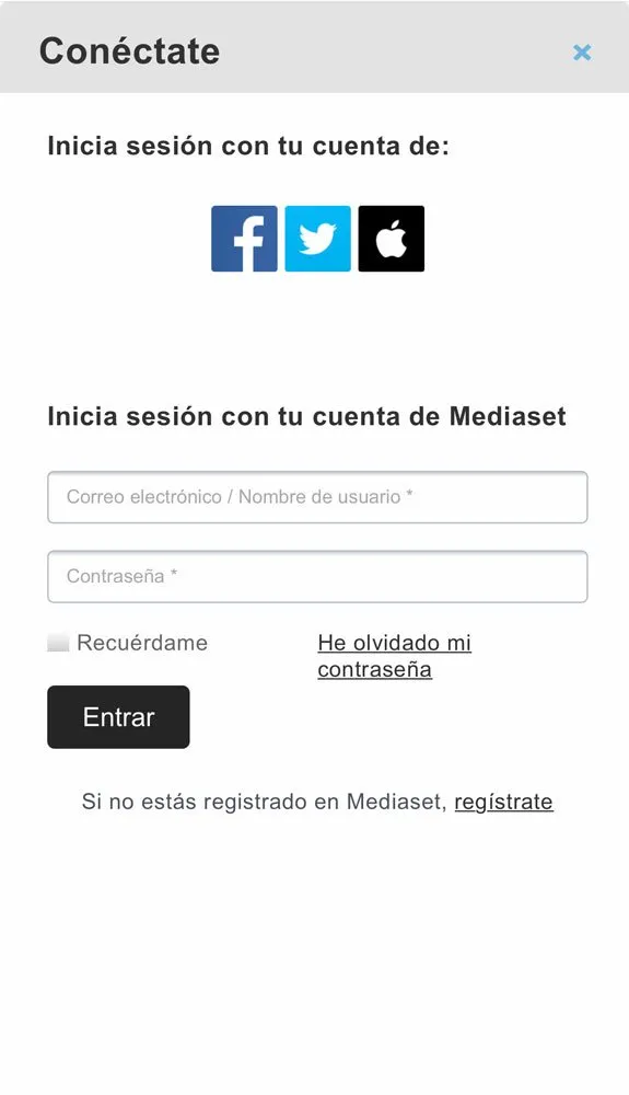 Cómo dar de baja miTele Plus, paso 2