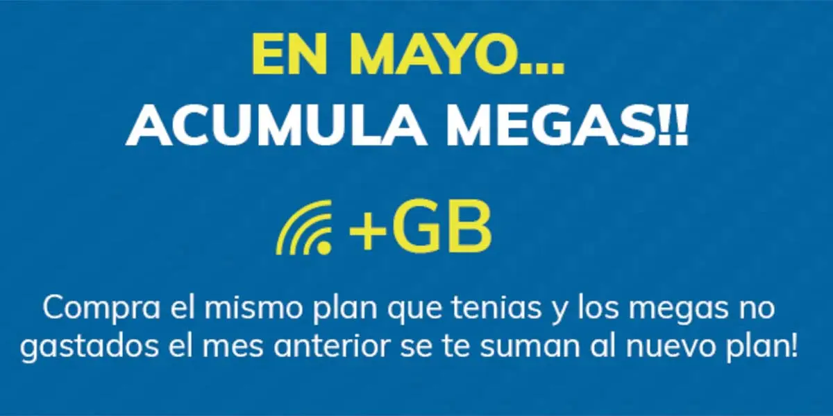 Lycamobile acumular megas