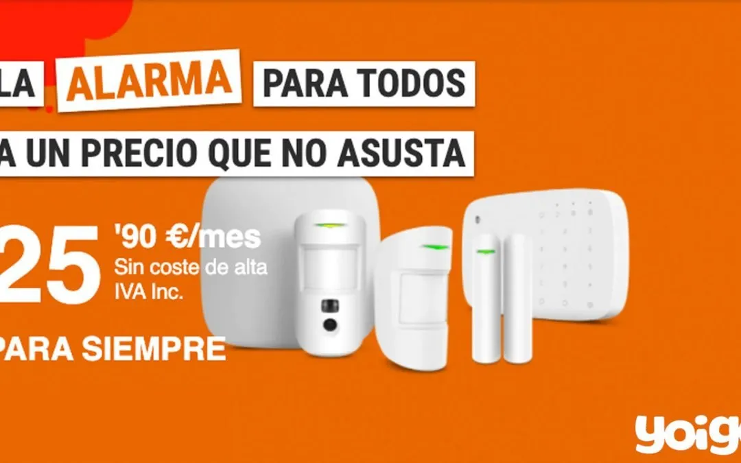 Yoigo entra en el negocio de las alarmas conectadas a la Policía, con un precio imbatible