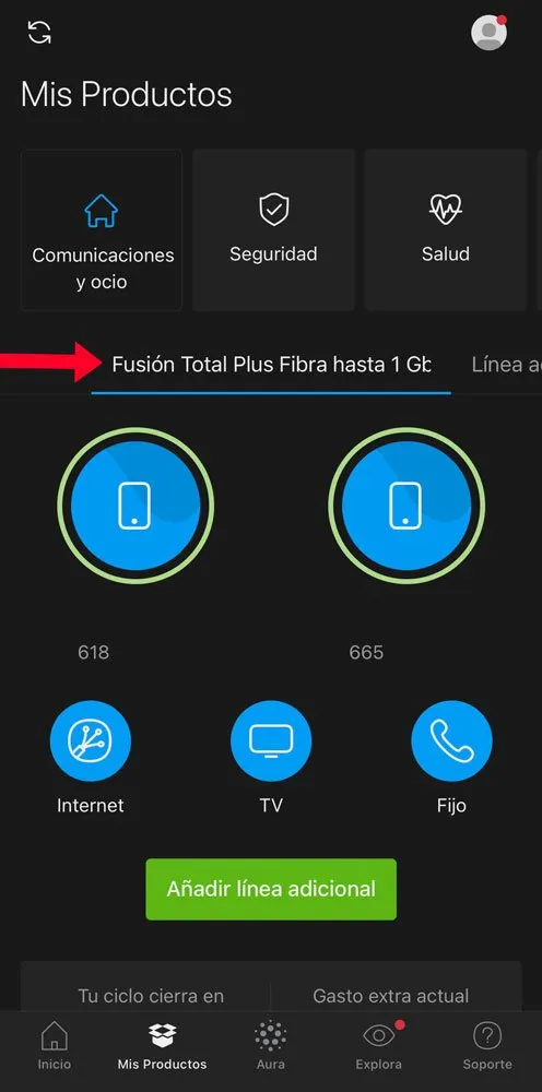 Cómo saber qué tarifa de Movistar tienes contratada Cómo encontrar tarifa Movistar paso 2