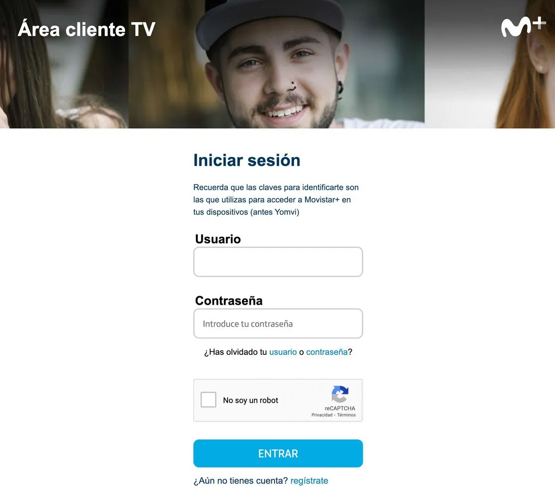 Cómo ver y gestionar los dispositivos conectados a Movistar+ Cómo ver dispositivos conectados Movistar Plus, paso 1