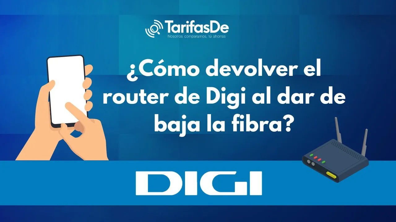 Cómo devolver el router a Digi al pedir la baja