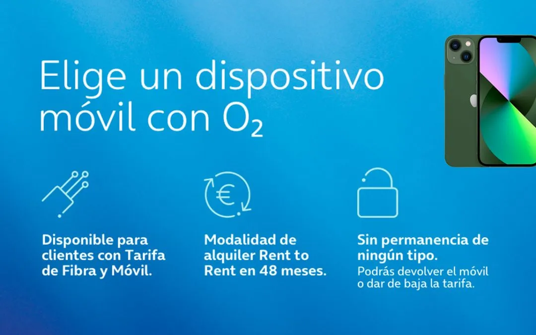 Los smartphones a plazos llegan a O2: cuatro años de cuotas, sin permanencia