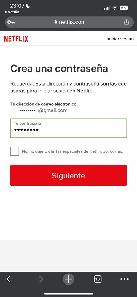 Cómo crear suscriptor extra Netflix, paso 12