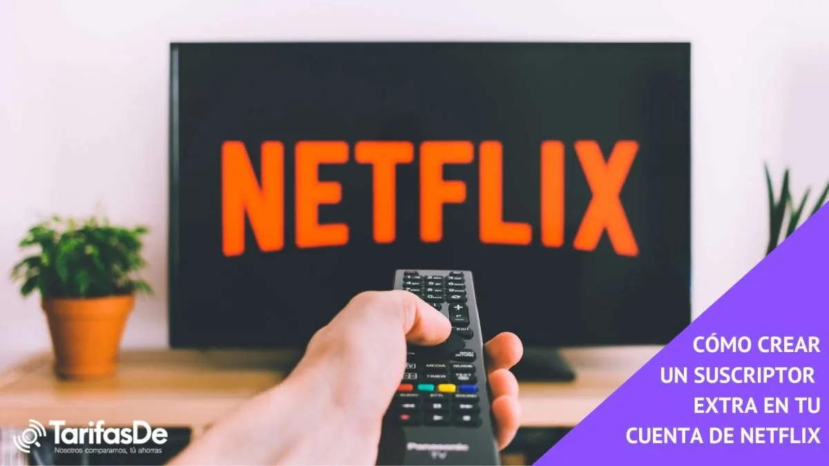 Cómo crear suscriptor extra en Netflix