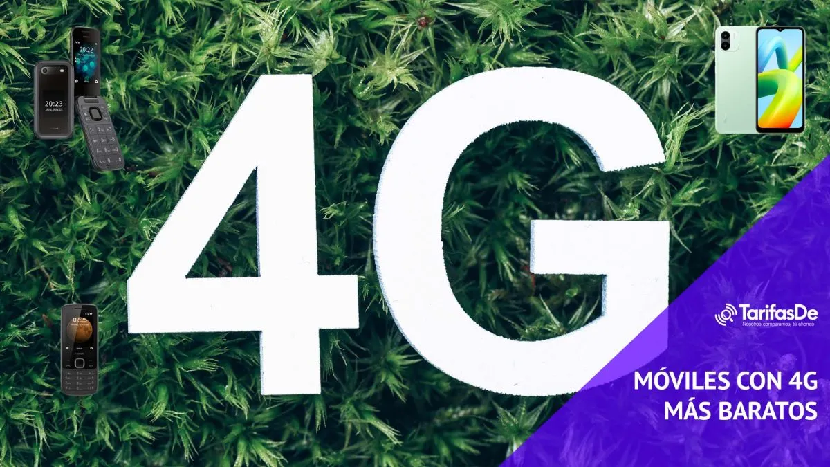 Móviles 4G más baratos