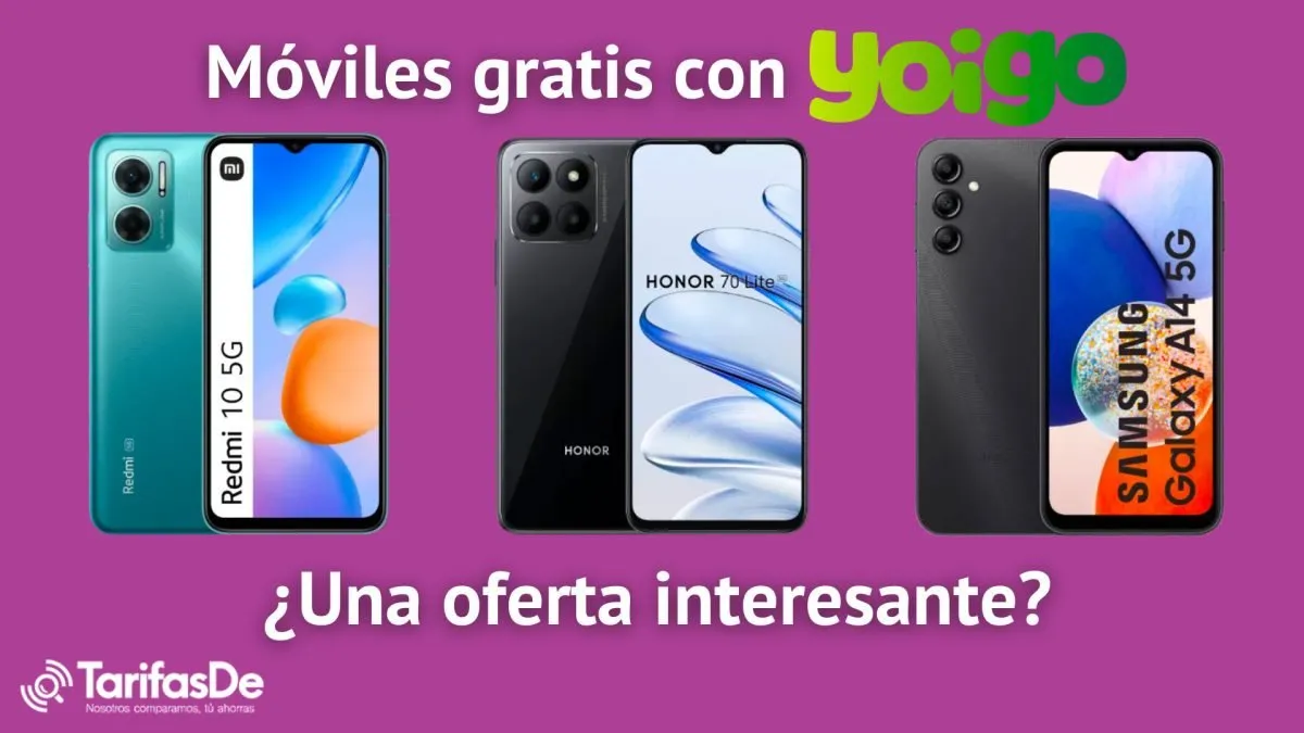 Ofertas móviles gratis Yoigo