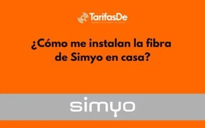 He contratado la fibra de Simyo, ¿cómo me la instalan en mi casa?