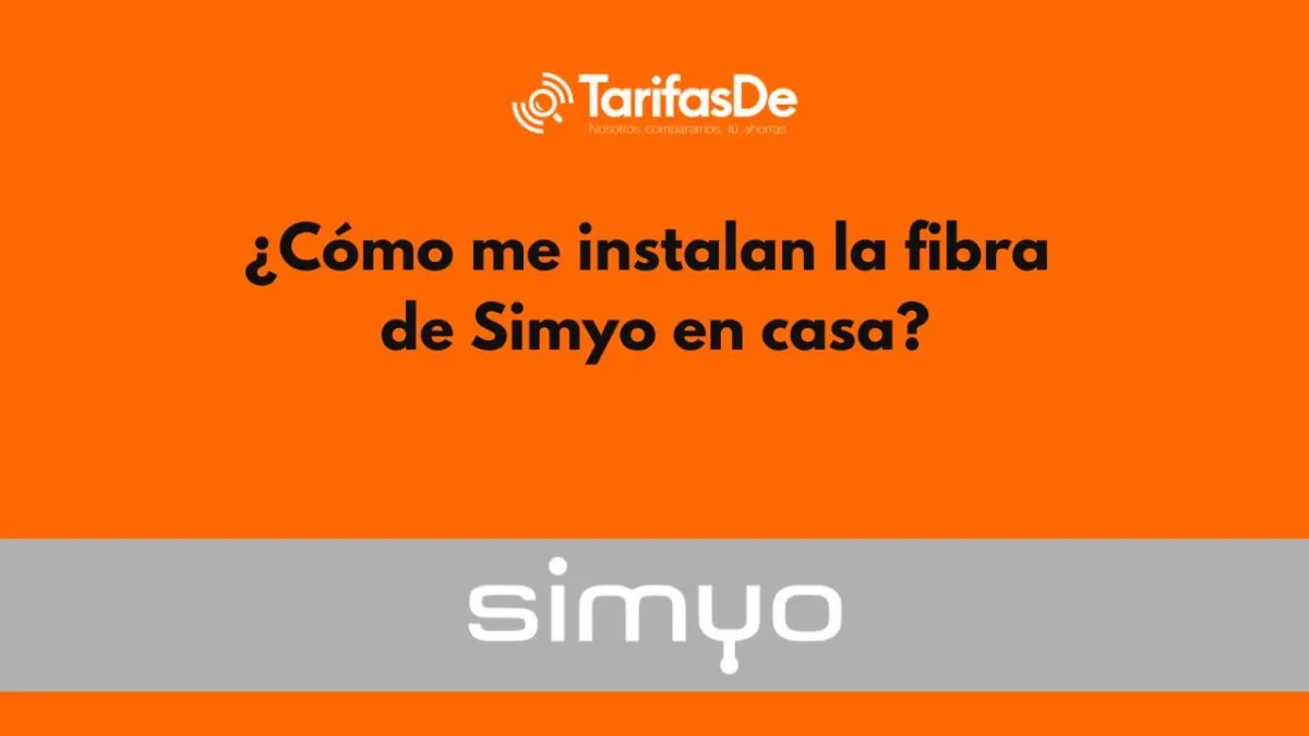 como instalar fibra simyo