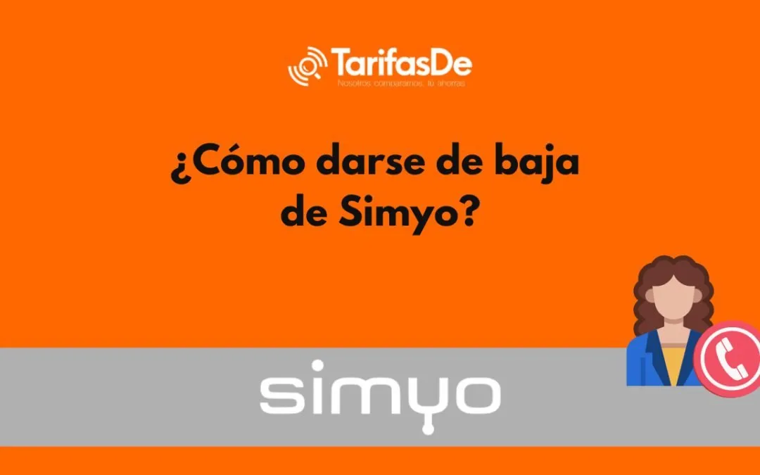 Cómo darse de baja de Simyo