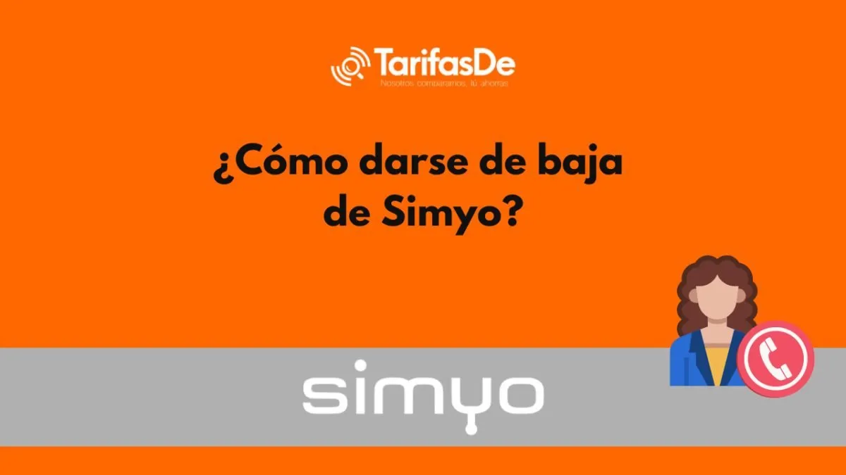 dar de baja simyo dar de baja simyo