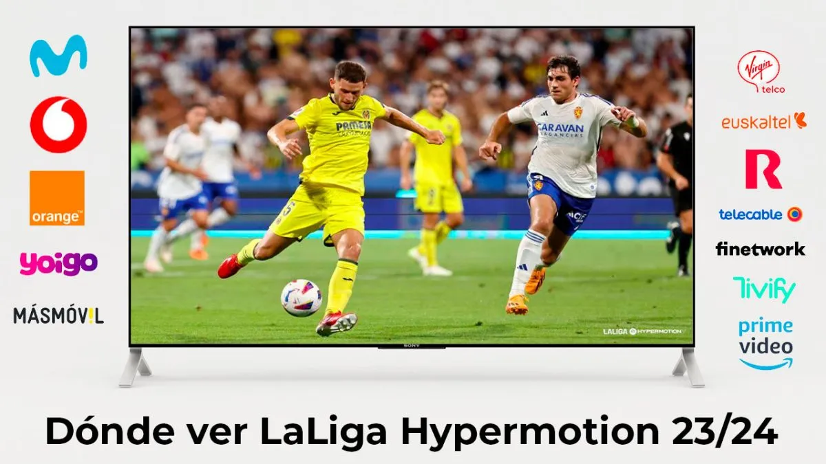 Dónde ver LaLiga Hypermotion, 2023-24