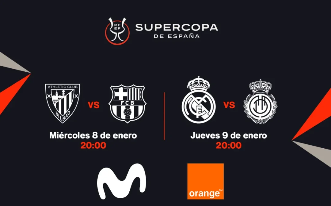 Dónde ver la Supercopa de España 2025