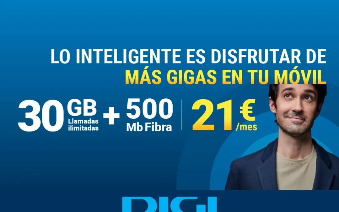 Digi lo vuelve a hacer: duplica los datos incluidos en sus tarifas y baja el precio de los datos ilimitados