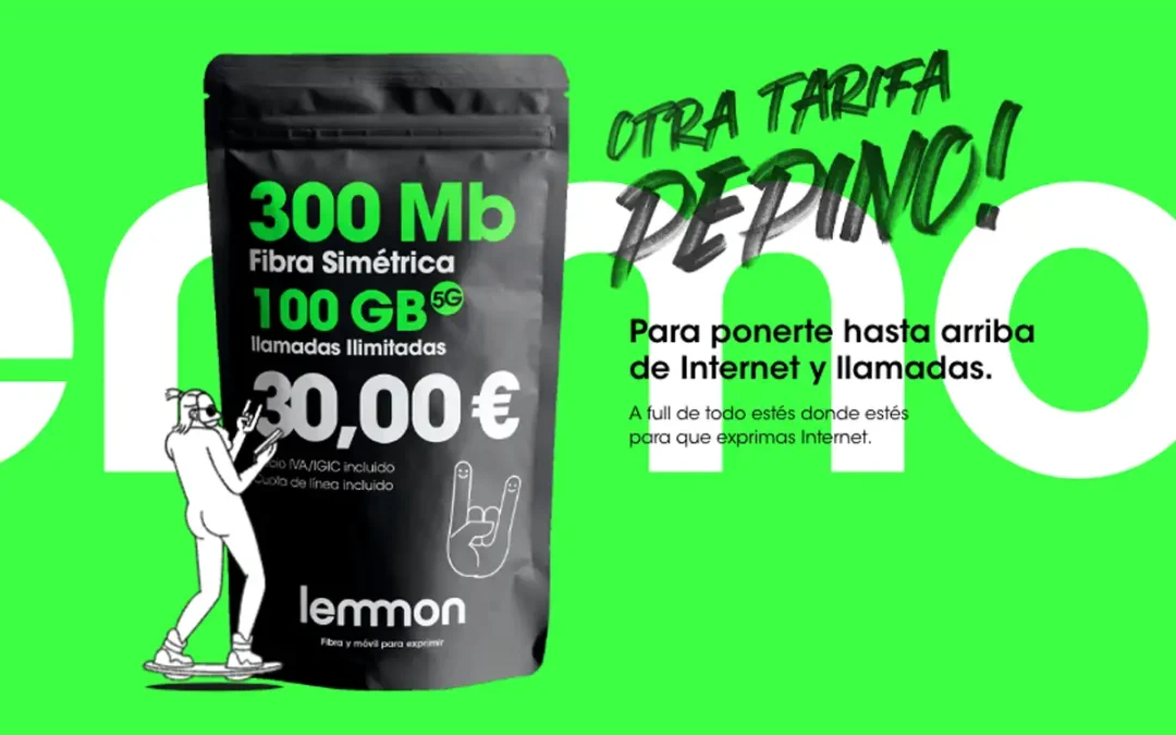Lemmon renueva su oferta para competir contra los operadores más baratos: 100 GB por 12,9 euros