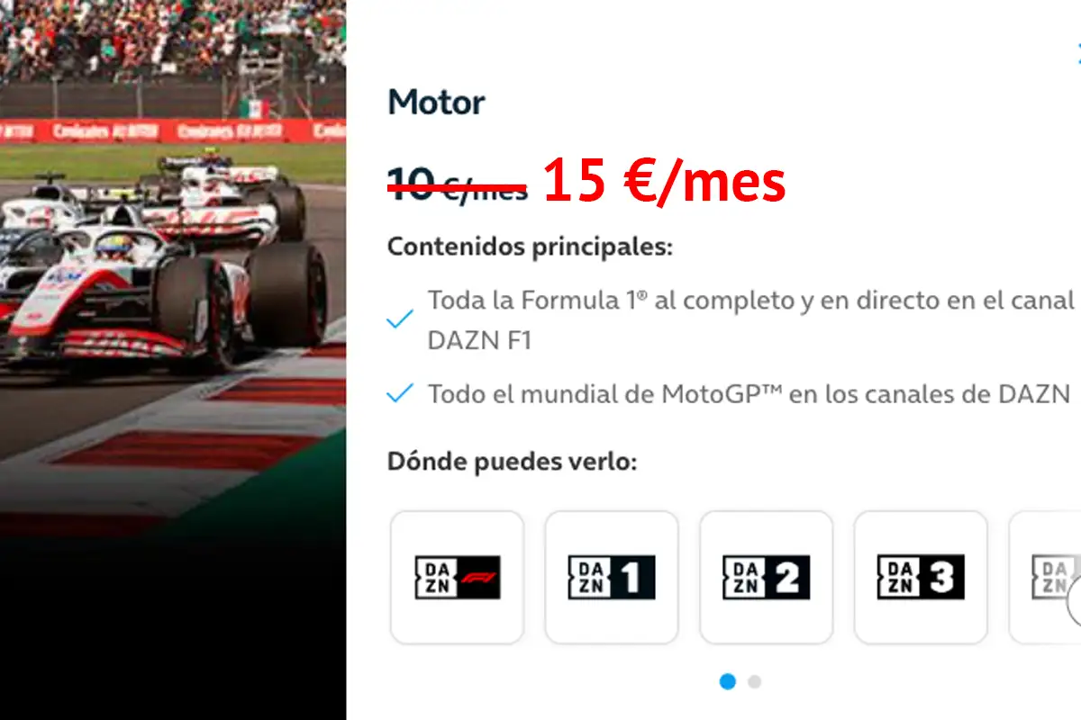Subida Motor y Deportes Total Movistar