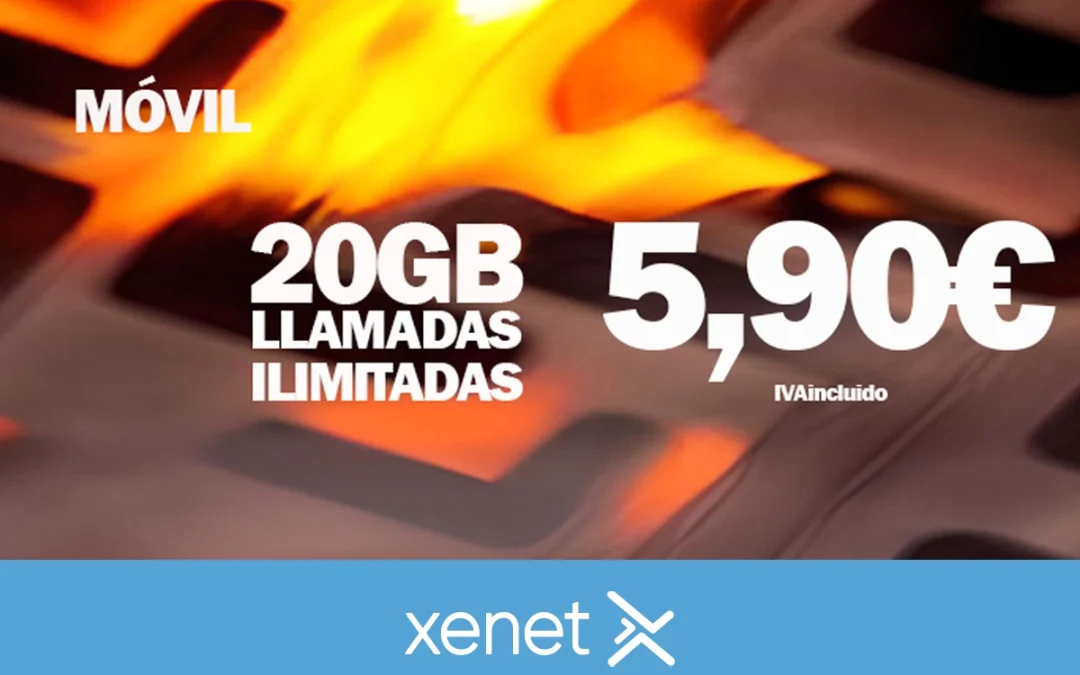 Xenet tiene nuevas tarifas móviles: de nuevo, arrasa con la competencia