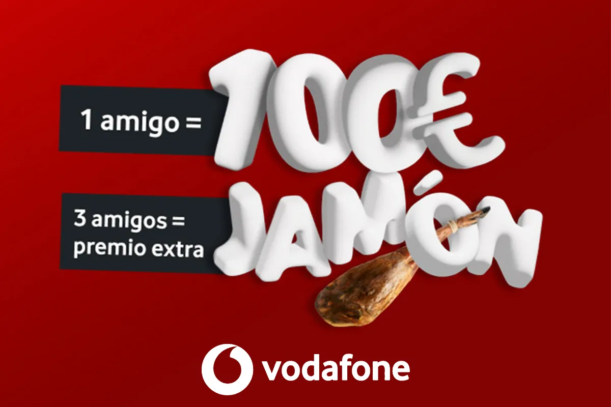 Promoción jamón Vodafone
