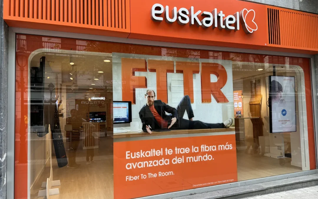 Euskaltel estrena la fibra hasta la habitación, por 10 euros al mes sin cuotas de alta