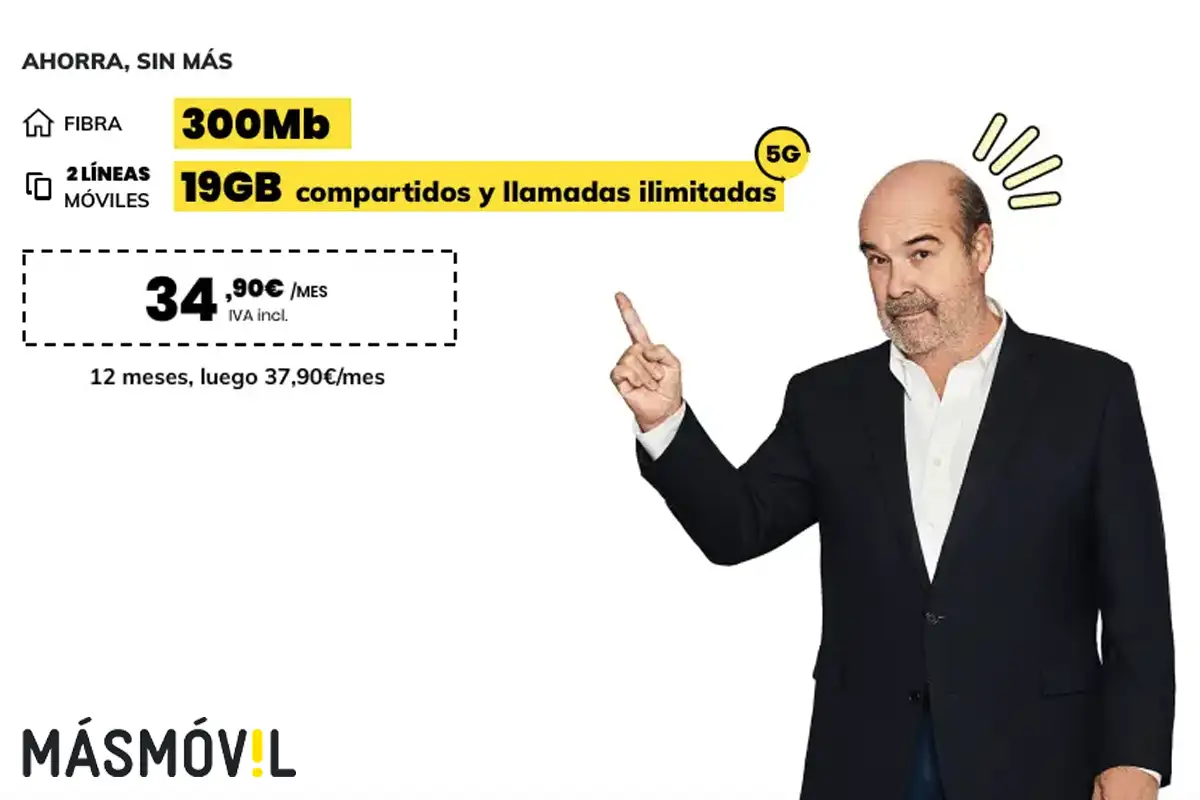 Nuevos packs MásMóvil mayo 2024