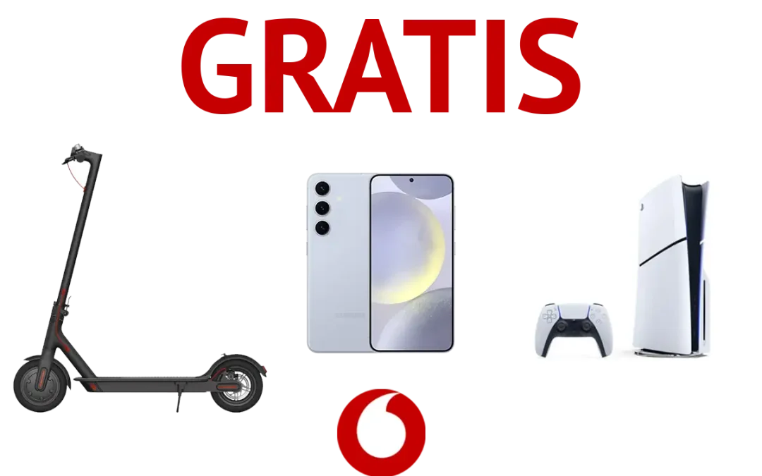 Vodafone tira la casa por la ventana: una PS5, smart TVs o smartphones gratis con sus packs de fibra y móvil
