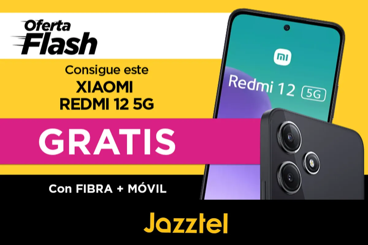 Oferta Xiaomi gratis Jazztel, julio 2024