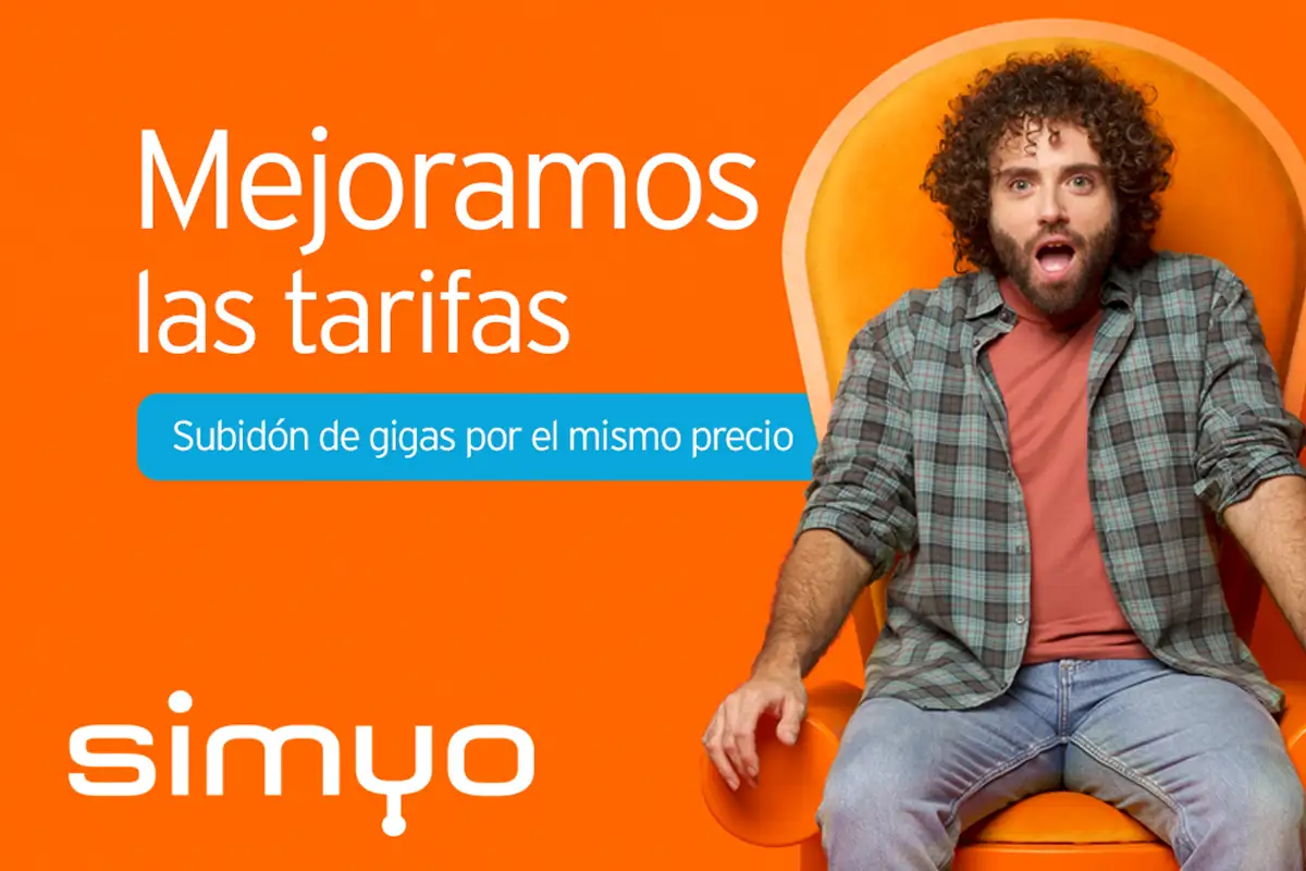Mejora tarifas Simyo, agosto 2024