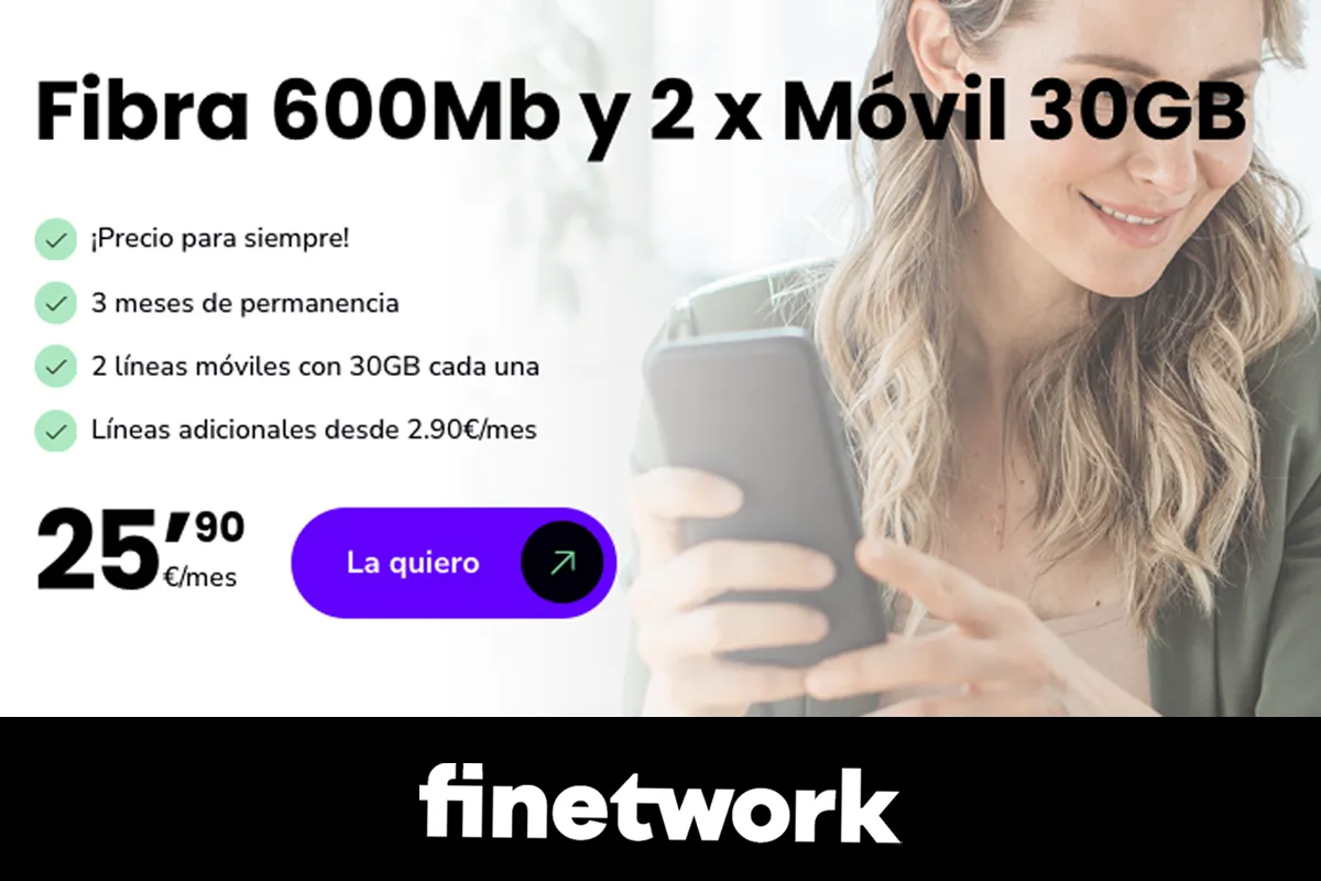 Nuevo pack Finetwork, agosto 2024