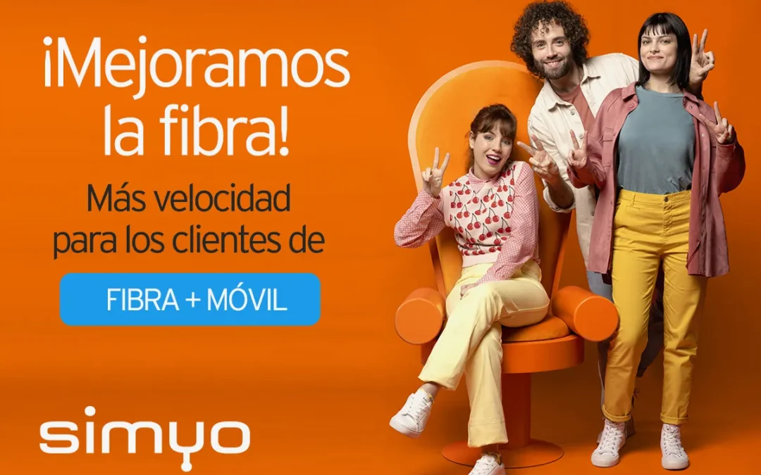 Simyo mete el turbo a su fibra: hasta el doble de velocidad al mismo precio