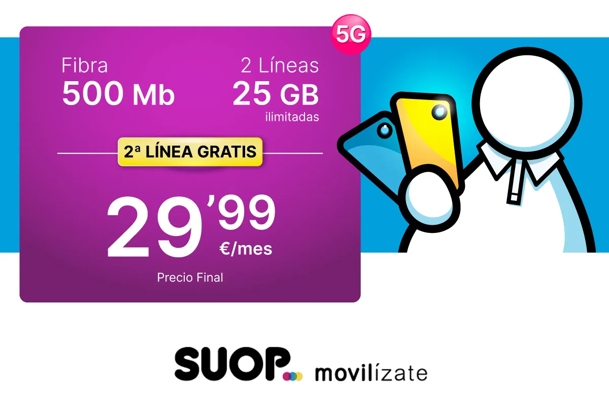 Nuevos packs Suop, octubre 2024