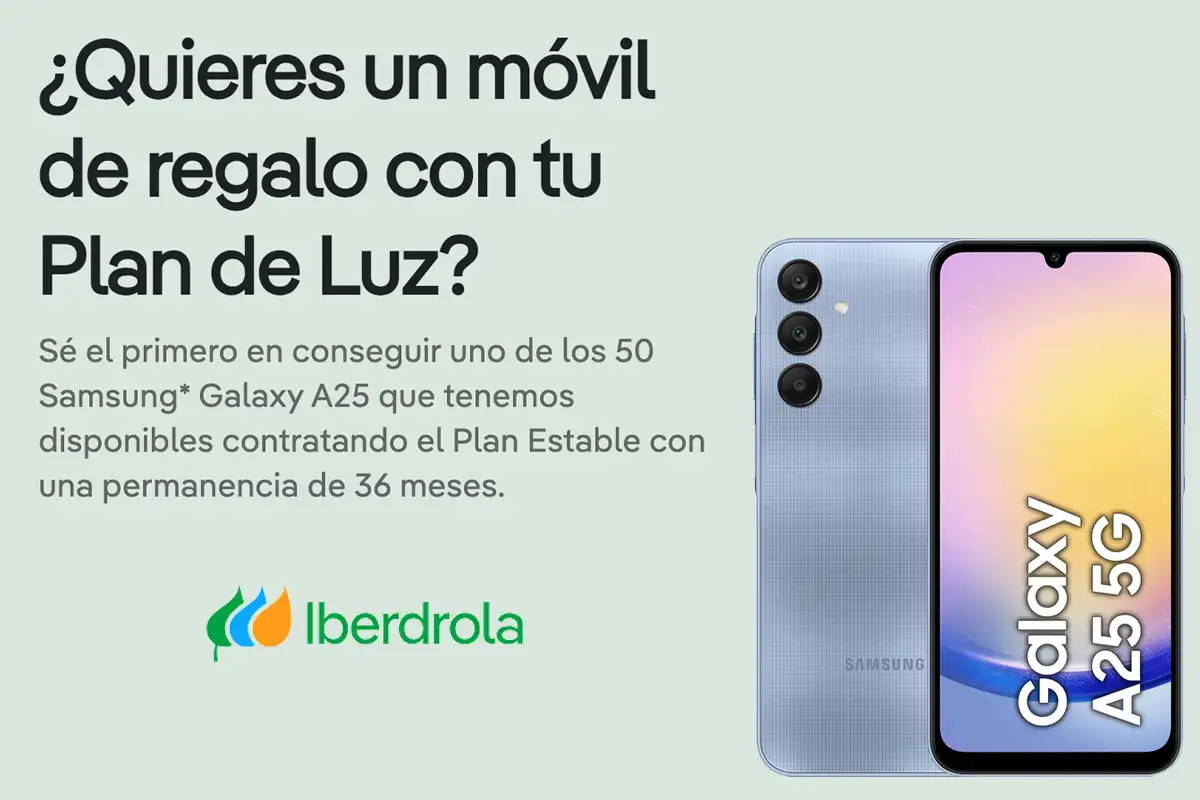 Móvil gratis con Iberdrola