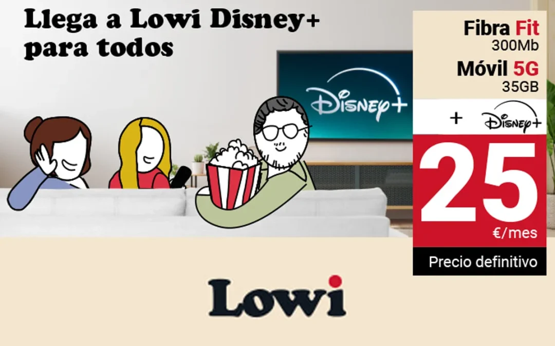 Lowi suma una nueva plataforma de streaming a su oferta: Disney+