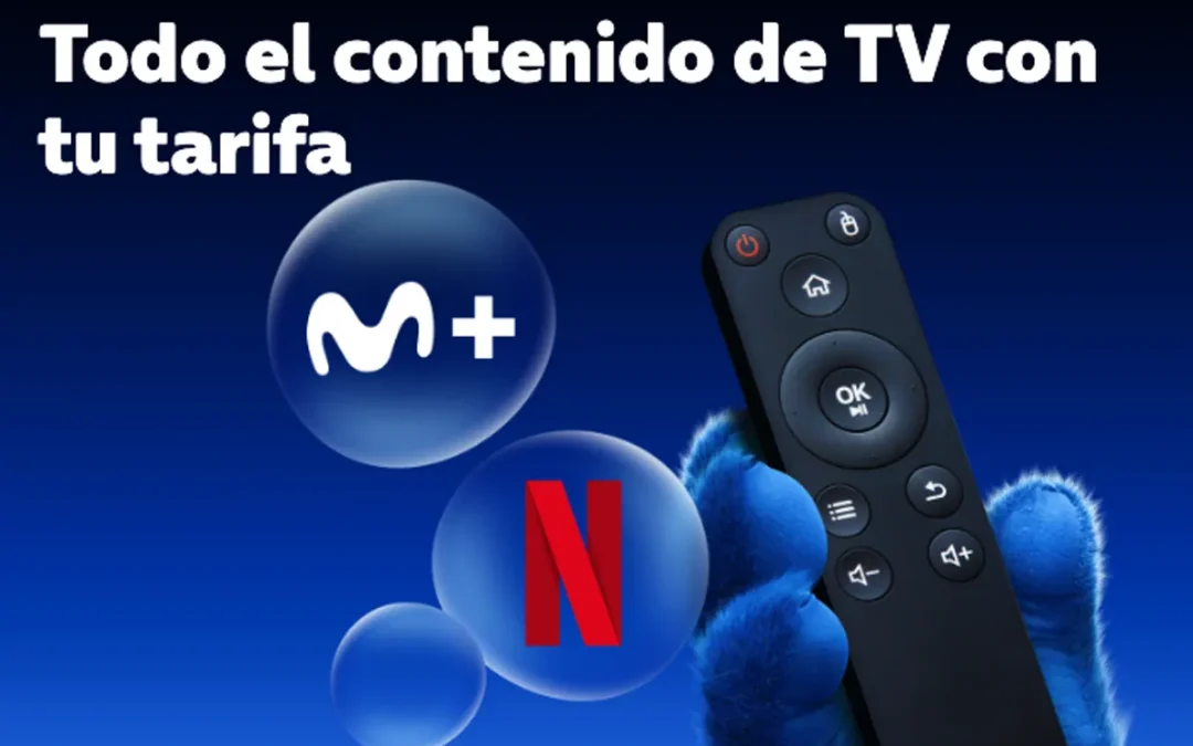 O2 se adentra en el terreno Netflix con un pack de fibra y móvil por 45 euros al mes