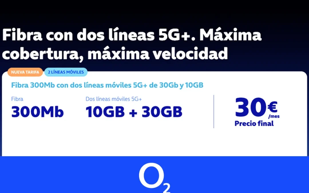 O2 sigue ampliando su oferta: vuelven los packs con dos líneas móviles incluidas