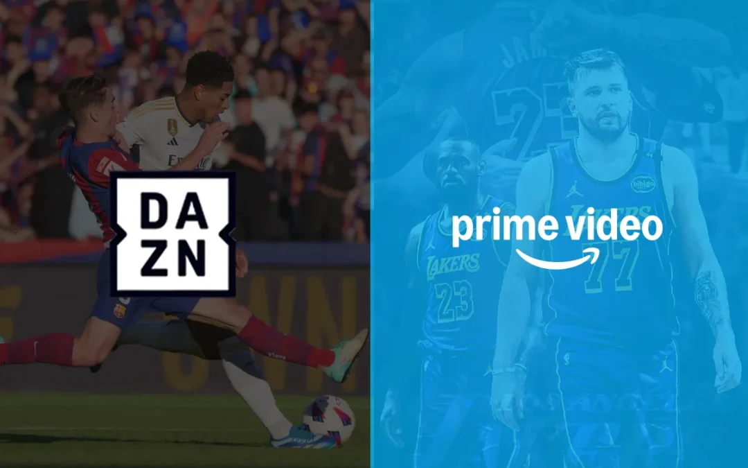 Cambio de cromos en los derechos deportivos: el partido de LaLiga en abierto a DAZN y la NBA, a Prime Video