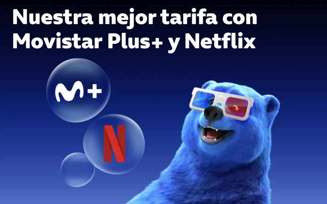 O2 estrena su pack más completo: fibra, móvil, Movistar Plus+ y Netflix