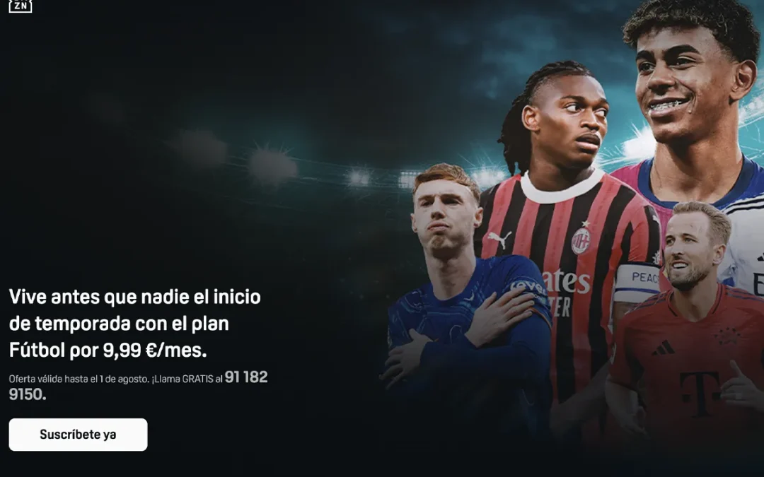 El fútbol nunca fue tan barato con DAZN: ahora lo puedes conseguir por 9,99 euros al mes