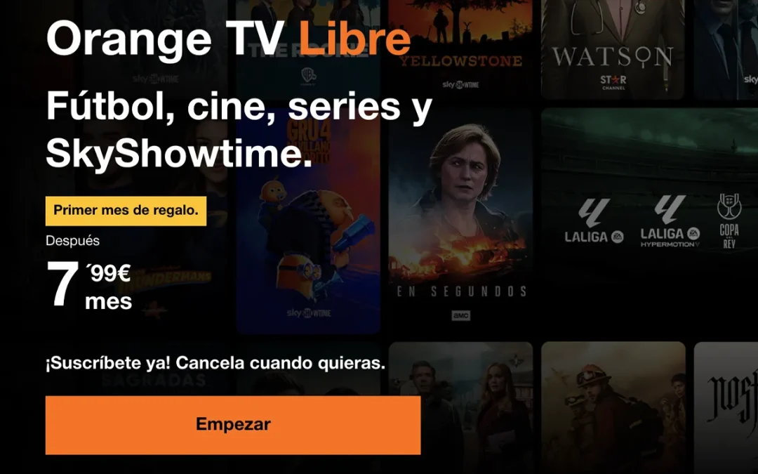 Movistar Plus+ ya no está solo: Orange TV Libre se abre a clientes de cualquier operador