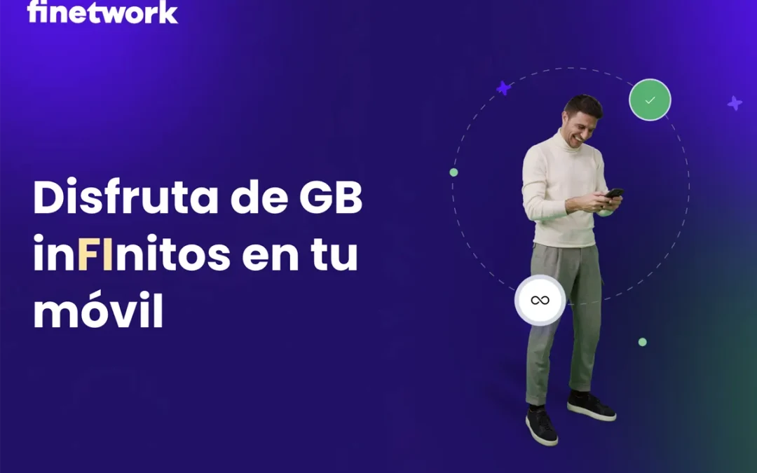 Finetwork se hace con los packs de líneas móviles con datos ilimitados sin fibra más baratos