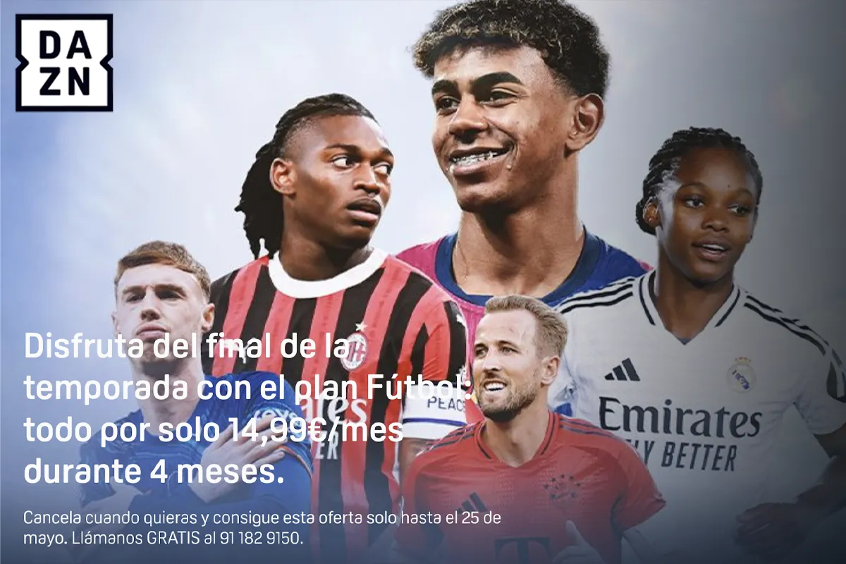 Promo DAZN fútbol final temporada 2024-25