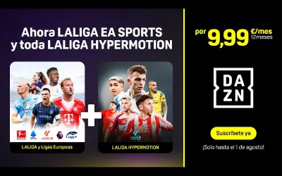 DAZN refuerza su plan Fútbol: ahora también incluye toda LaLiga Hypermotion